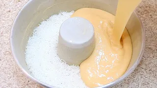 DEPOIS DESSE VÍDEO VOCÊ NÃO VAI QUERER NENHUM OUTRO BOLO DE COCO! FÁCIL- DELICIOSO Isamara Amâncio