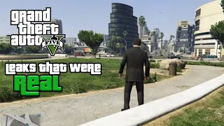 GTA 5 Leaks That Ended Up Being Real