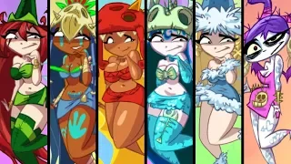 Rayman Origins - All Nymphs & Powers