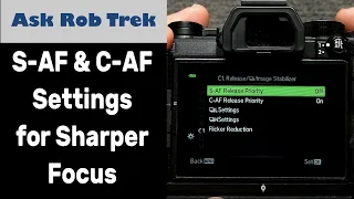 OM System OM-1: AF Release Settings, Auto Playback, and Mic Settings ep.417