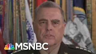 Gen. Milley Apologizes For Role In Trump’s Church Photo-op | Craig Melvin | MSNBC