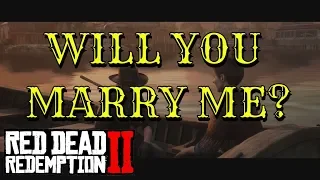 JOHN MARSTON PROPOSING TO ABIGAIL (FULL SCENE) IN RDR2