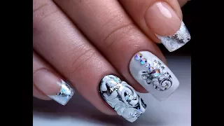 Литье и Вензеля Самый Крутой Зимний Дизайн Ногтей | The Coolest Winter Nail Design