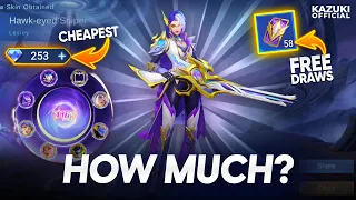 CAN WE GET FREE LESLEY'S HAWK-EYED SNIPER USING BONUS TOKENS?