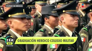 Se gradúan 581 oficiales del Heroico Colegio Militar | Noticias con Francisco Zea