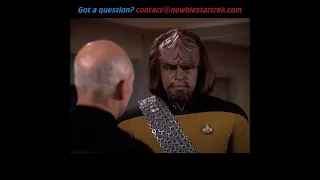 Worf is an honorable deadbeat dad