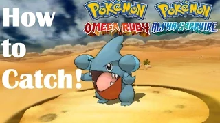 Pokemon Omega Ruby and Alpha Sapphire HOW TO GET/CATCH GIBLE + ROOT + CLAW FOSSIL!