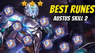 IS THIS THE BEST RUNE COMBO FOR AUSTUS SKILL 2?