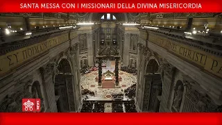 Papa Francesco - Santa Messa con i Missionari della Divina Misericordia 2018-04-10