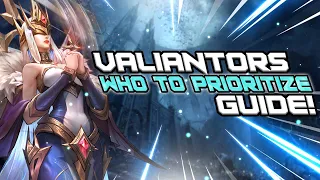Omniheroes - Valiantors Who To Prioritize Guide!