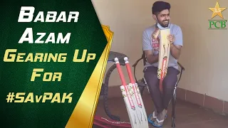 Babar Azam Gearing Up For #SAvPAK 🏏 | PCB | MA2T