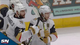 Mason Morelli And William Karlsson Score Just 42 Seconds Apart To Help Golden Knights Tie The Game