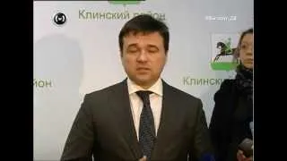 «Москва 24» о Решетниково и визите губера МО в Клин