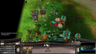 Battle Realms ZE v1.58.1 | 1vs1 | Wills (Dragon) VS Wako (Wolf) | game 2