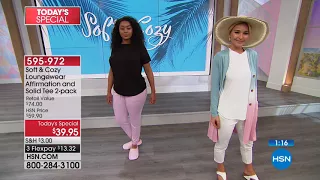 HSN | Soft and Cozy Loungewear Premiere / FitFlop Footwear 03.29.2018 - 01 AM