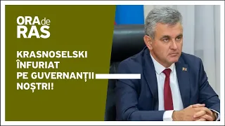 Vadim Krasnoselski înfuriat pe guvernanții noștri!