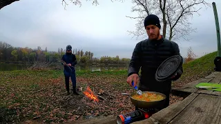 Катаемся и готовим суп на природе. Велосезон никогда не заканчивается. Обзор brooks cambium c17.