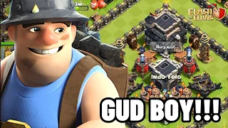 Miner Hog & Headhunter Hog TH9 Clash of Clans