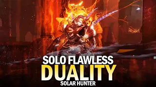 Solo Flawless Duality Dungeon (Solar Hunter) [Destiny 2]