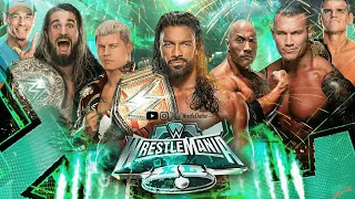 WWE Wrestlemania 40 Match Card Predictions - All Matches | The Rock, Roman Reigns Highlights