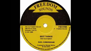 12''Earl Cunningham  - Best Things & Dub 1979