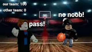I WENT UNDERCOVER AS A NOOB AND I DESTROYED EVERYONE! (Basketball Legends Roblox)