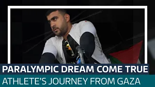 A Palestinian’s Paralympic dream is offering hope to a generation of children in Gaza | ITV News