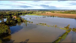 Ouse Valley Park Flooding October 2020