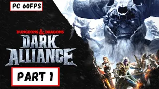 DUNGEONS & DRAGONS: DARK ALLIANCE PC Gameplay Walkthrough Part 1  Full Game (INTRO) - No Commentary