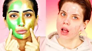 😱Peeling Masks is soooo satisfying  | Best Makeup Tutorials 2018 | Woah Beauty