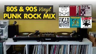 80s and 90s Punk Rock Vinyl Mixtape