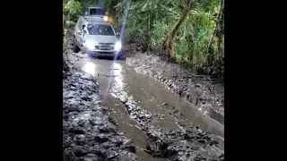 SsangYong Rexton off road Panamá