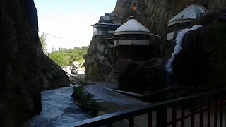 Abshir Ata Waterfall. Kyrgyzstan