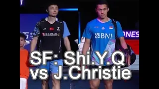 Highlights SF | J.Christie Vs Shi.Y.Q.[Badminton Asia Championships 2024]