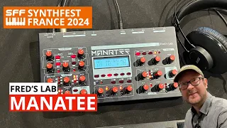 Fred's Lab Manatee Spectral Synthesizer First Look (Production Unit) | SynthFest France 2024