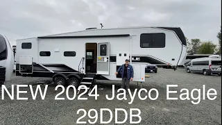 New 2024 Jayco Eagle 29DDB walkthrough with A.P