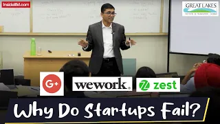 Take a Seat in an Entrepreneurship Class @GLIM | Why Startups Fail? | Google+, WeWork, Zest Money