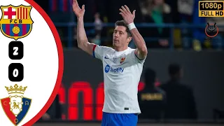 Barcelona vs Osasuna 2-0 All Highlights & Goals 2024 | Supercopa De espana semifinal