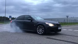 M5 E60 Burnout