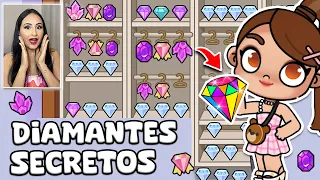 TODOS OS DIAMANTES ESCONDIDOS DO JOGO AVATAR WORLD | SEGREDOS SECRETOS