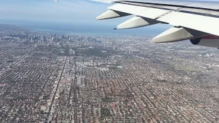 Flying - Landing Into Melbourne's Tullamarine Airport From LAX Onboard A QANTAS A380