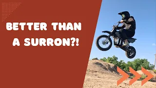 11,000 WATT RAZOR ELECTRIC DIRT BIKE // BUILD UPDATE AND TRAIL TESTING