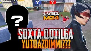 🇺🇿 SOXTA VA HAQIYQIY QOTIL x TDM M24 KIM YUTDI ?😱 🥷🕸️ #qotil_pubg #qotil_x