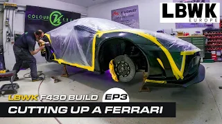 Ferrari F430 Liberty Walk Project EP3 - Body Kit Installation