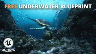 FREE Underwater Blueprint for Unreal Engine 5 Overview! Triple-A Quality