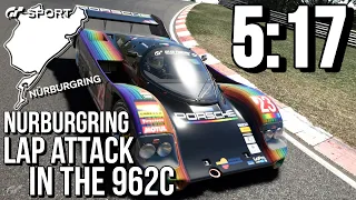 5:17 Nurburgring Lap Attack in the Porsche 962C