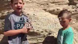 Paris Idaho Fossil Hunt