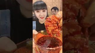 asmr mukbang seafood cheese ,mukbang spicy food 264