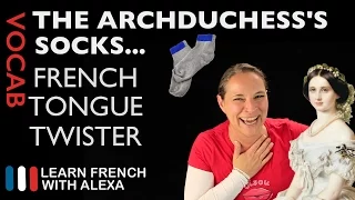 How to pronounce the "CH" sound in French - Tongue Twister - (Learn French With Alexa)