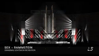 Sex - Rammstein (Lightshow Recreation GrandMA2)